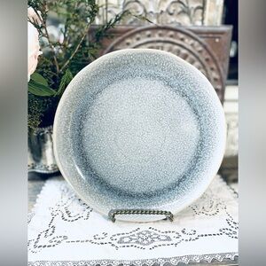 Bee & Willow Weston blue pottery 10” dinner plate